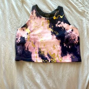 Old Navy Active built in sports bra, cropped tank top